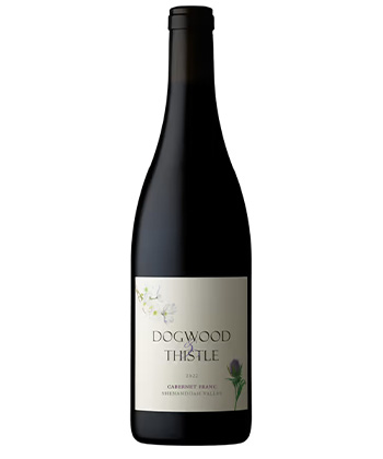 Dogwood & Thistle Shenandoah Valley Cabernet Franc 2022 is one of the best wines for 2023. 