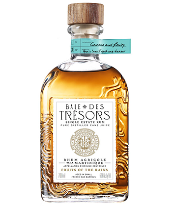 Baies des Trésors Rhum Agricole Martinique ‘Fruits of the Rains’ is one of the best spirits for 2023. 